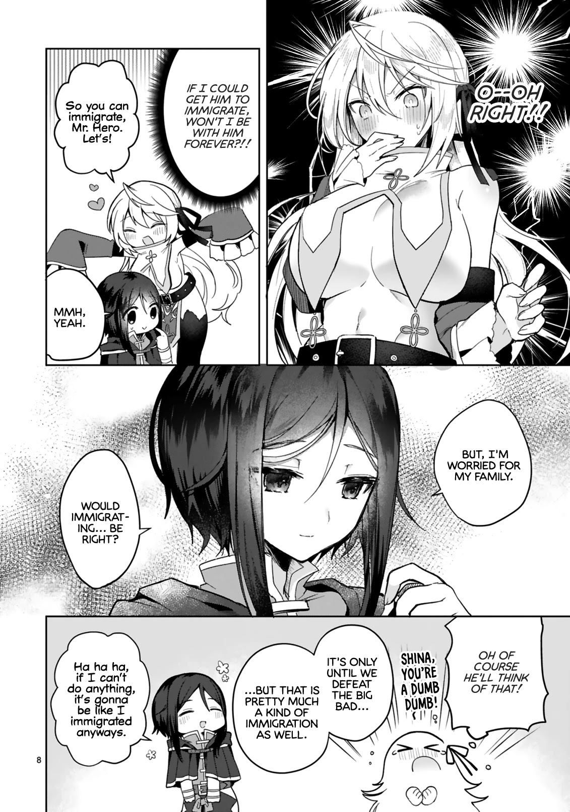 The White Mage Doesn’t Want to Raise the Hero’s Level Chapter 4 - Page 8