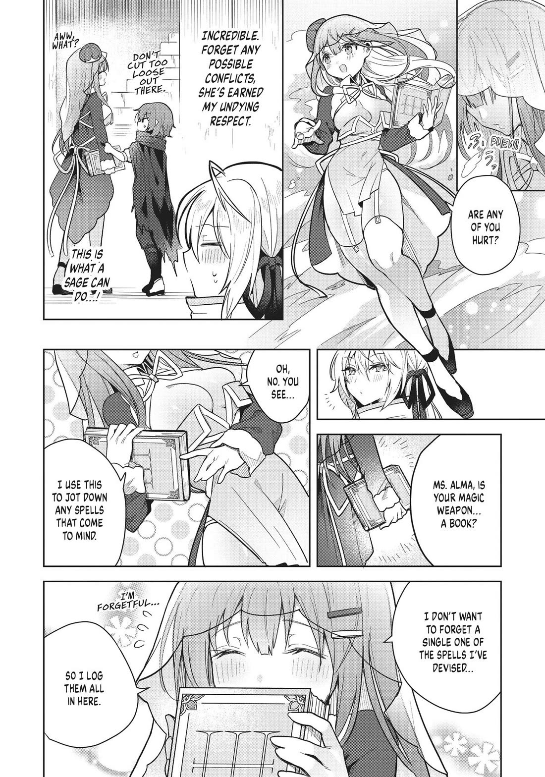 The White Mage Doesn’t Want to Raise the Hero’s Level Chapter 6 - Page 11