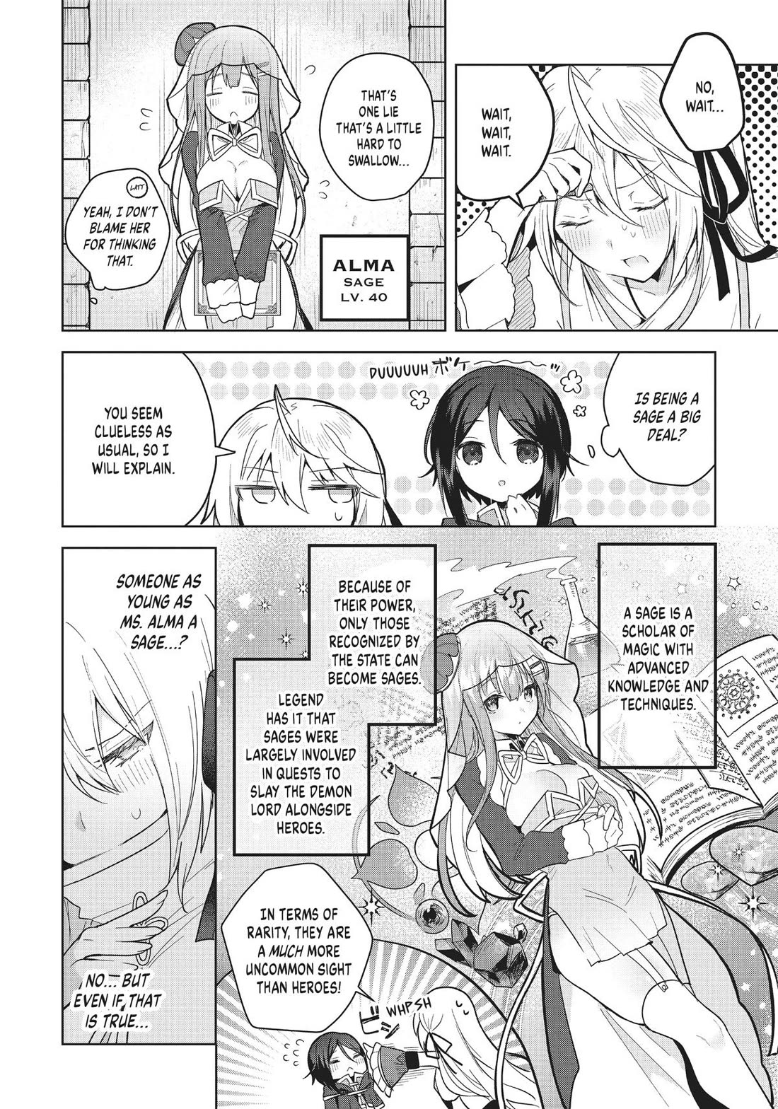 The White Mage Doesn’t Want to Raise the Hero’s Level Chapter 6 - Page 9