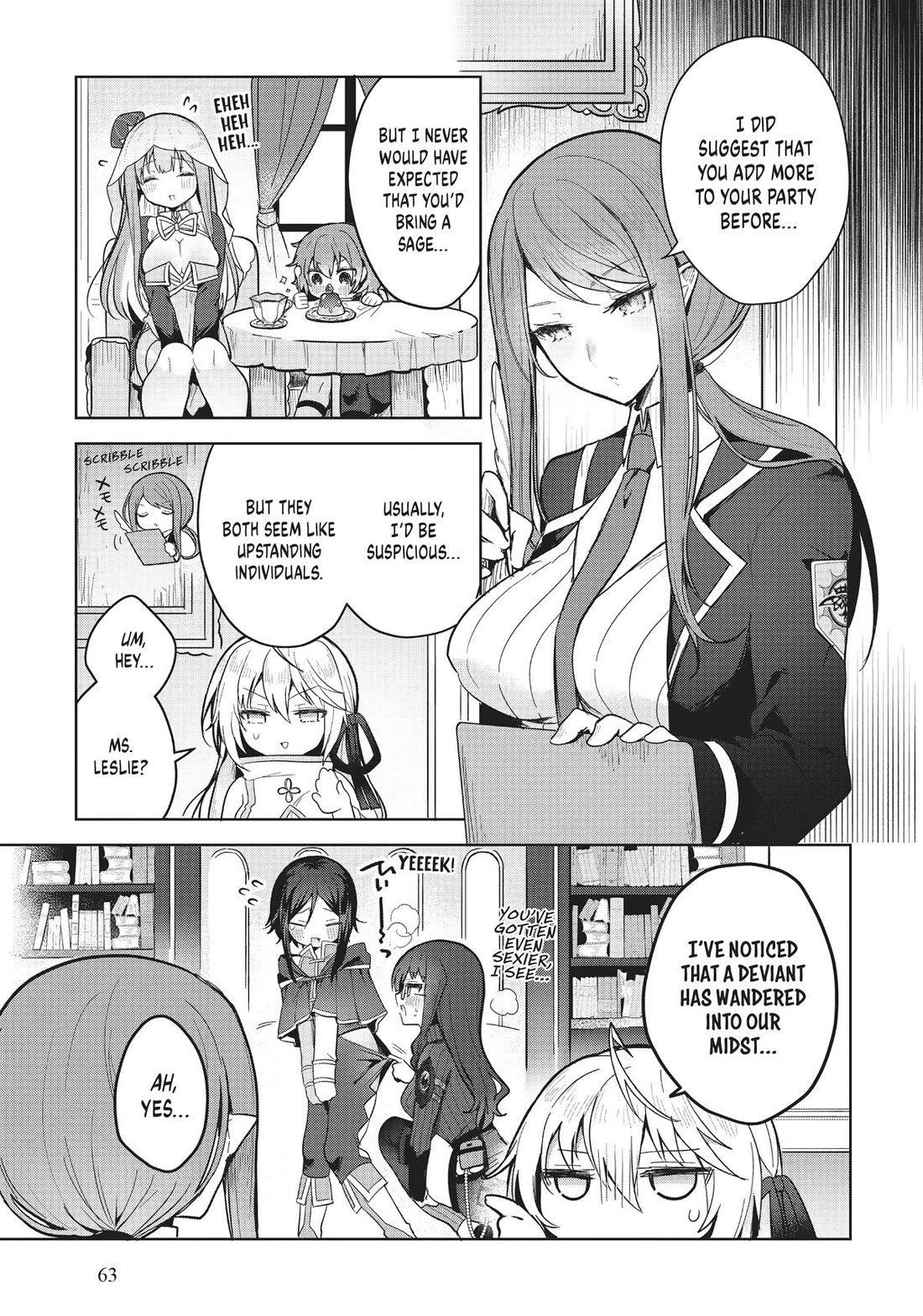 The White Mage Doesn’t Want to Raise the Hero’s Level Chapter 8 - Page 1