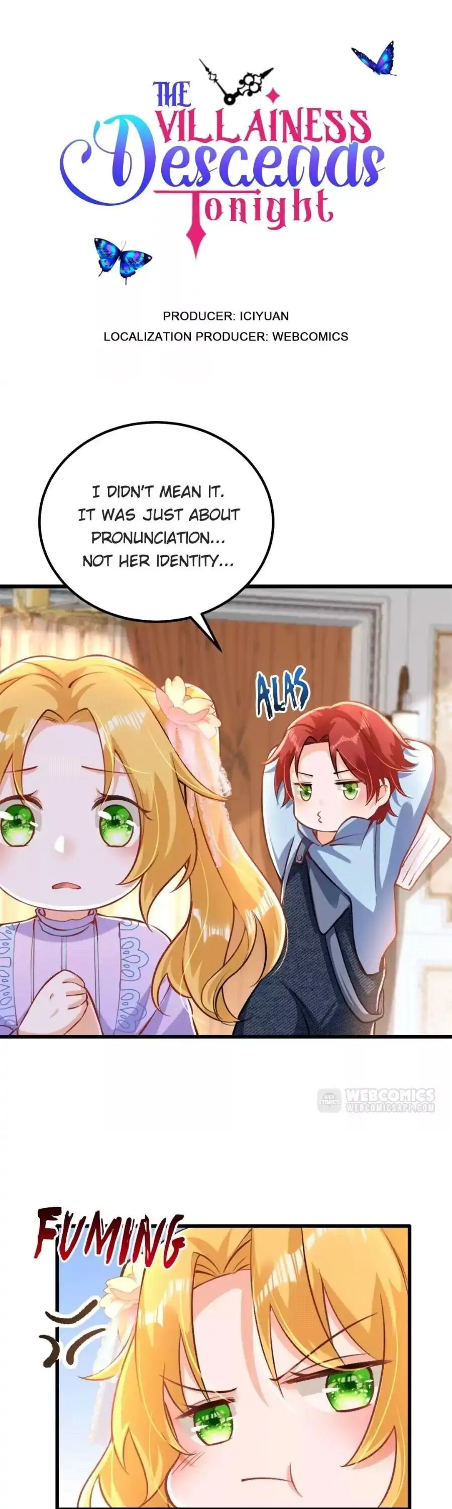 The Wicked Girl Is Arriving Tonight Chapter 18 - Page 1
