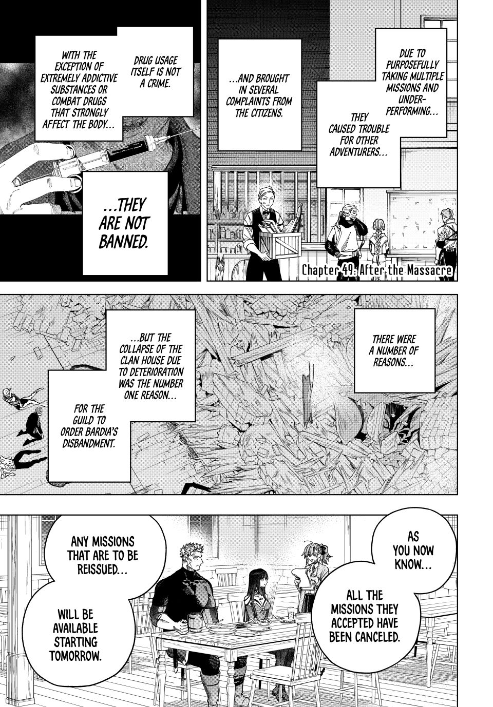 The Witch and the Mercenary Chapter 49 - Page 0