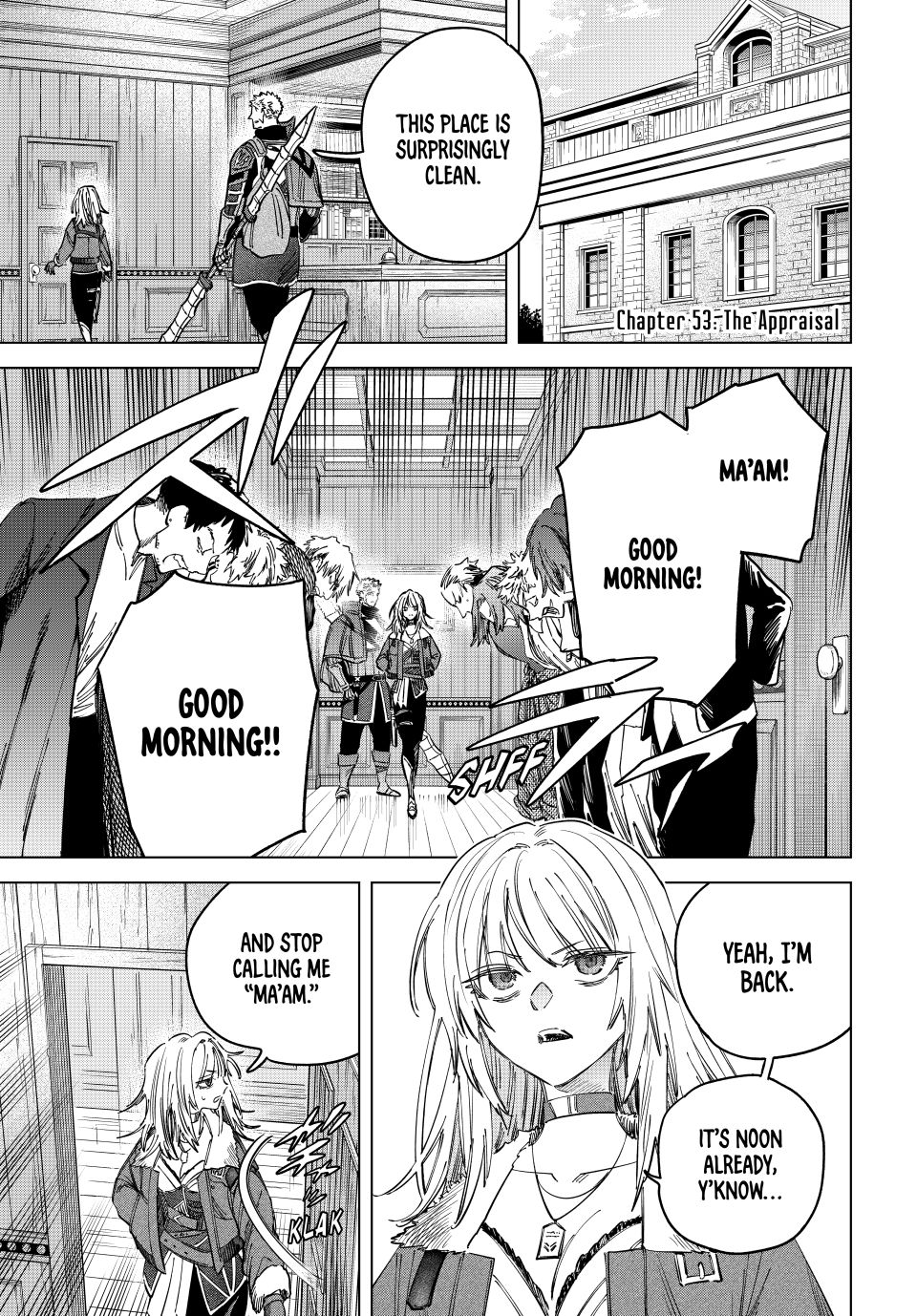 The Witch and the Mercenary Chapter 53 - Page 1