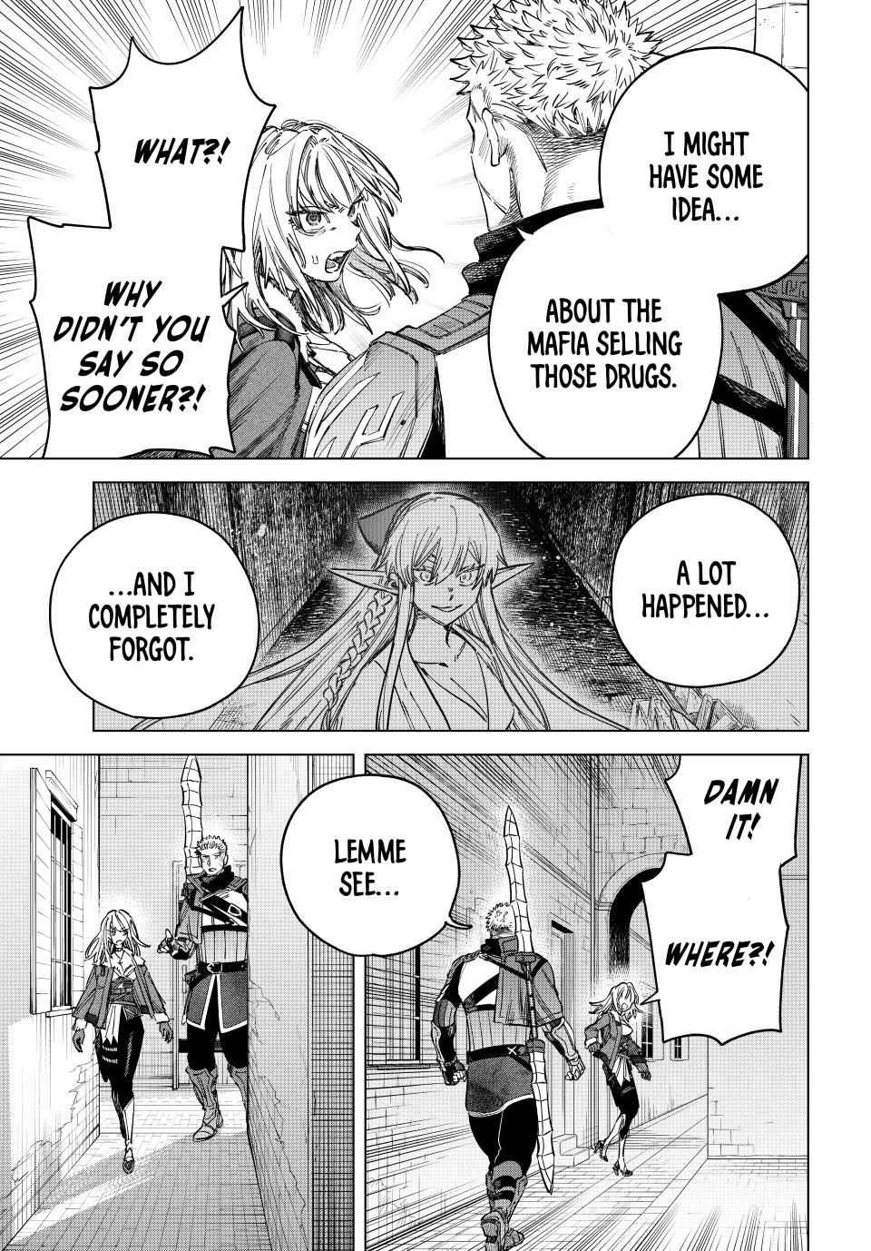 The Witch and the Mercenary Chapter 54 - Page 3