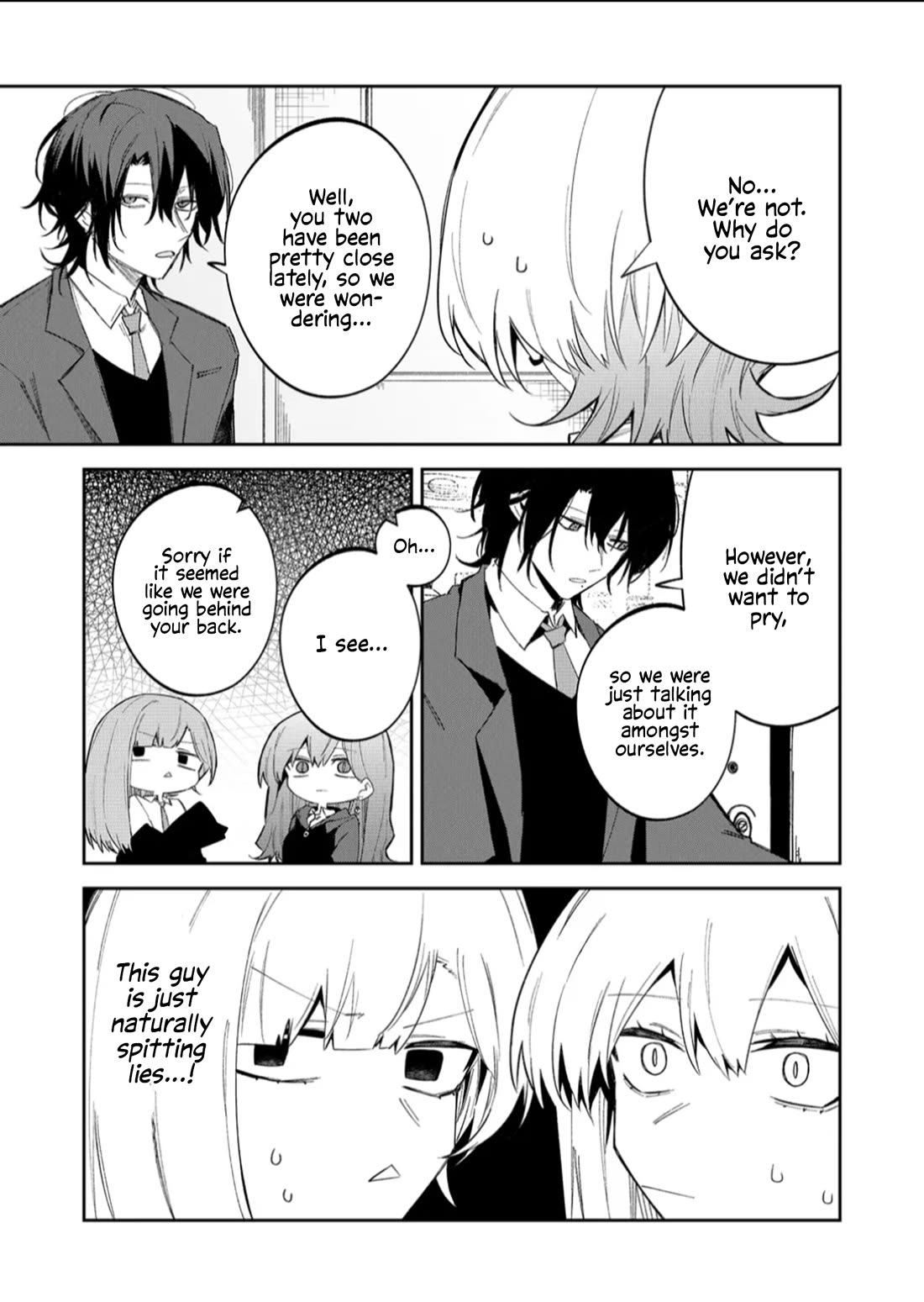 The Wolf Girl is Trying to Feign Indifference Chapter 58 - Page 2