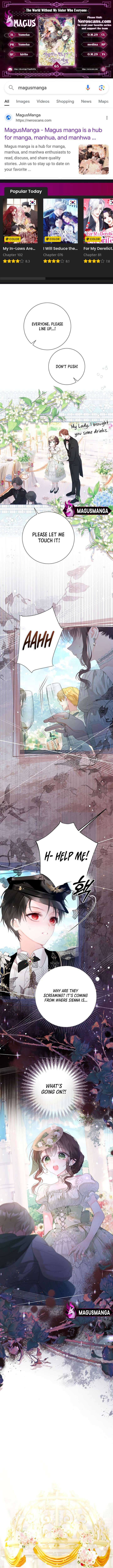 The World Without My Sister Who Everyone Loved Chapter 65 - Page 0