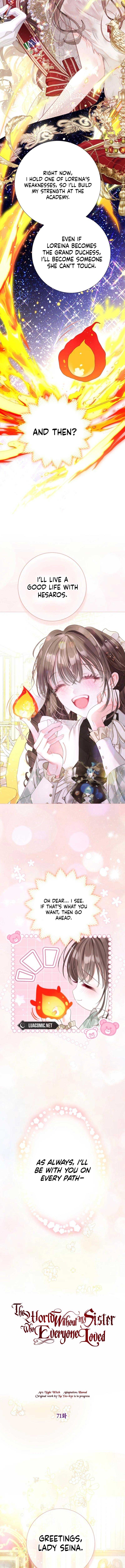 The World Without My Sister Who Everyone Loved Chapter 71 - Page 4