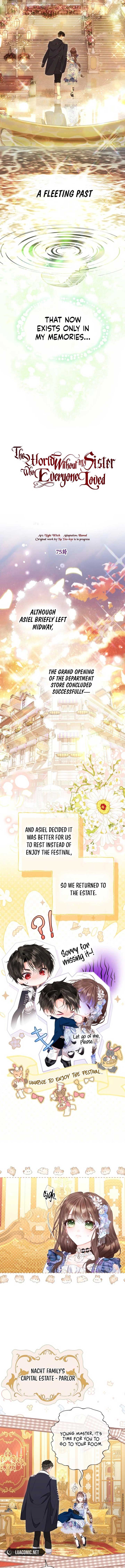 The World Without My Sister Who Everyone Loved Chapter 75 - Page 1