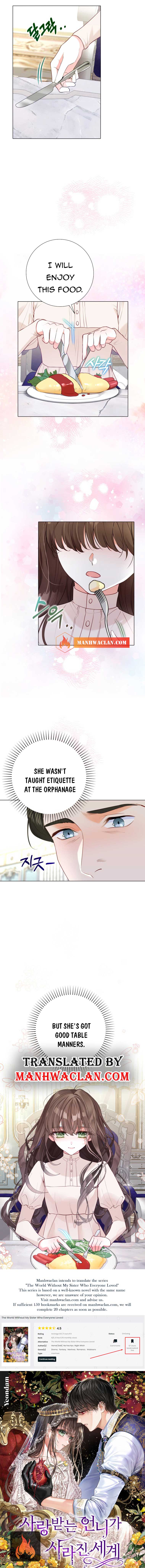 The World Without My Sister Who Everyone Loved Chapter 8 - Page 6