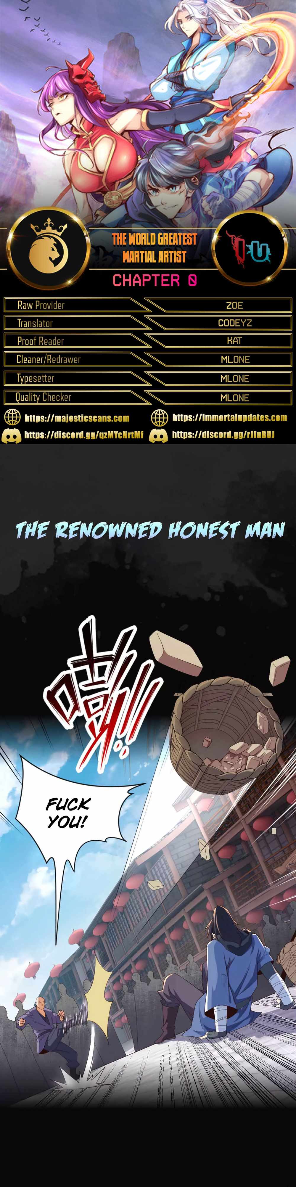 The World’s Greatest Martial Artist Chapter 0 - Page 1