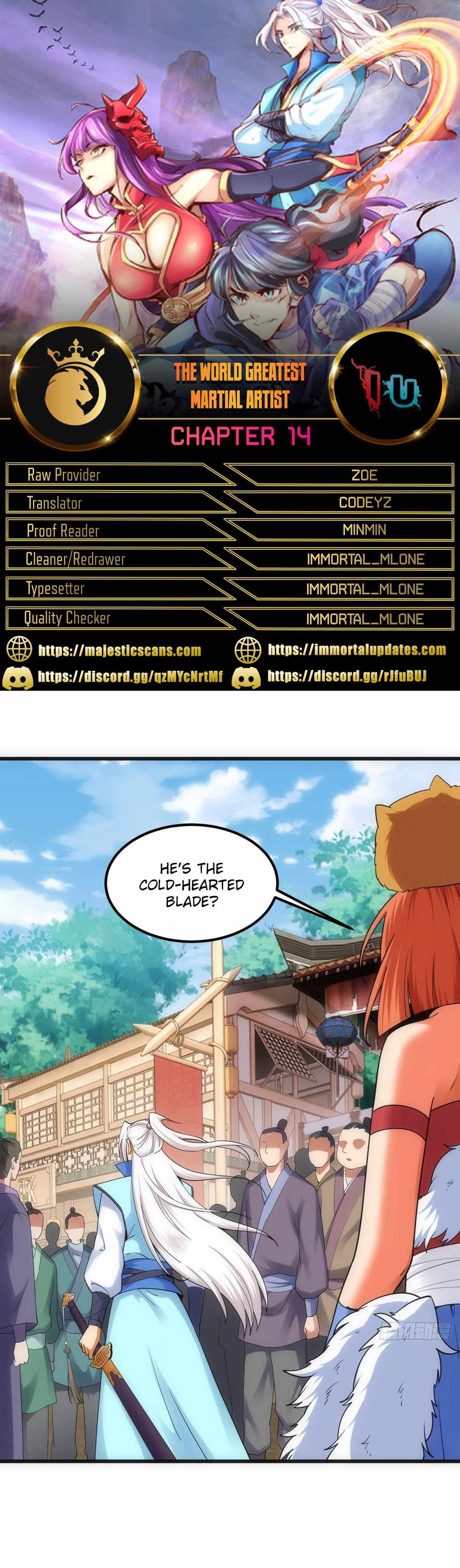 The World’s Greatest Martial Artist Chapter 14 - Page 1