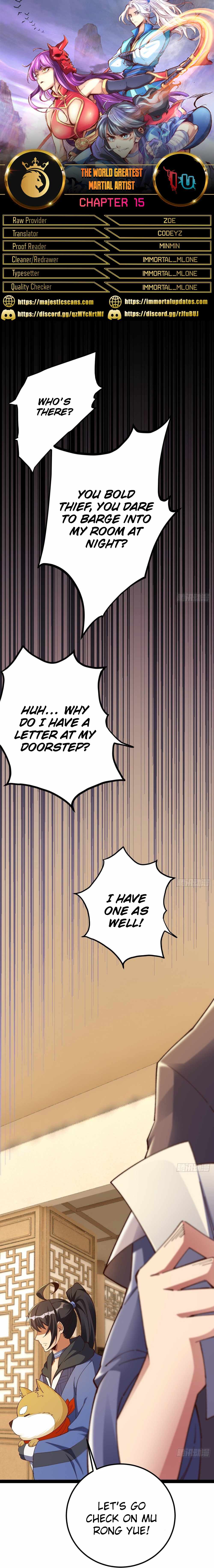 The World’s Greatest Martial Artist Chapter 15 - Page 1