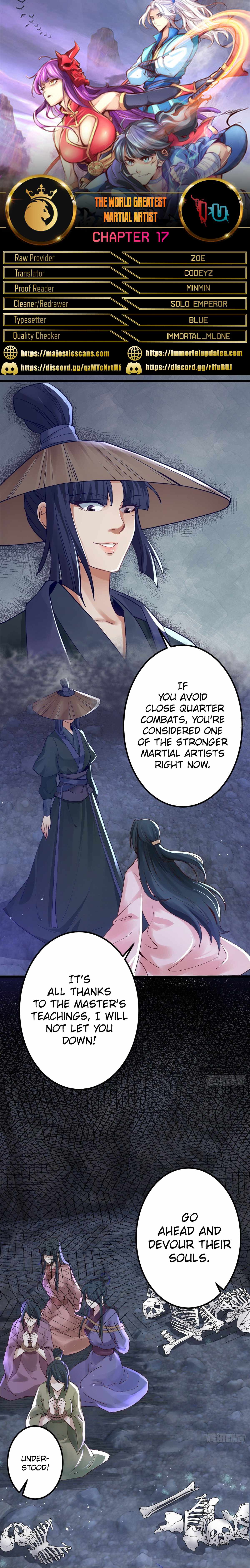 The World’s Greatest Martial Artist Chapter 17 - Page 1
