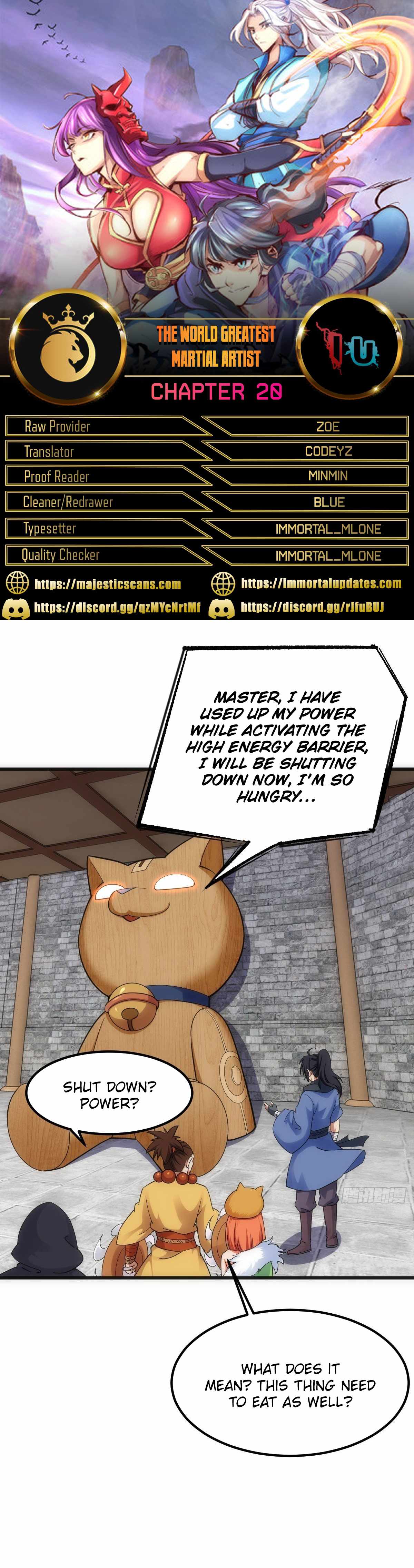 The World’s Greatest Martial Artist Chapter 20 - Page 1