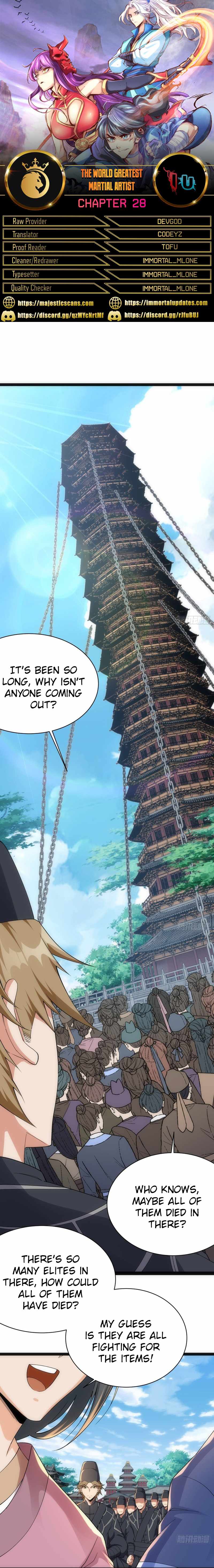 The World’s Greatest Martial Artist Chapter 28 - Page 1