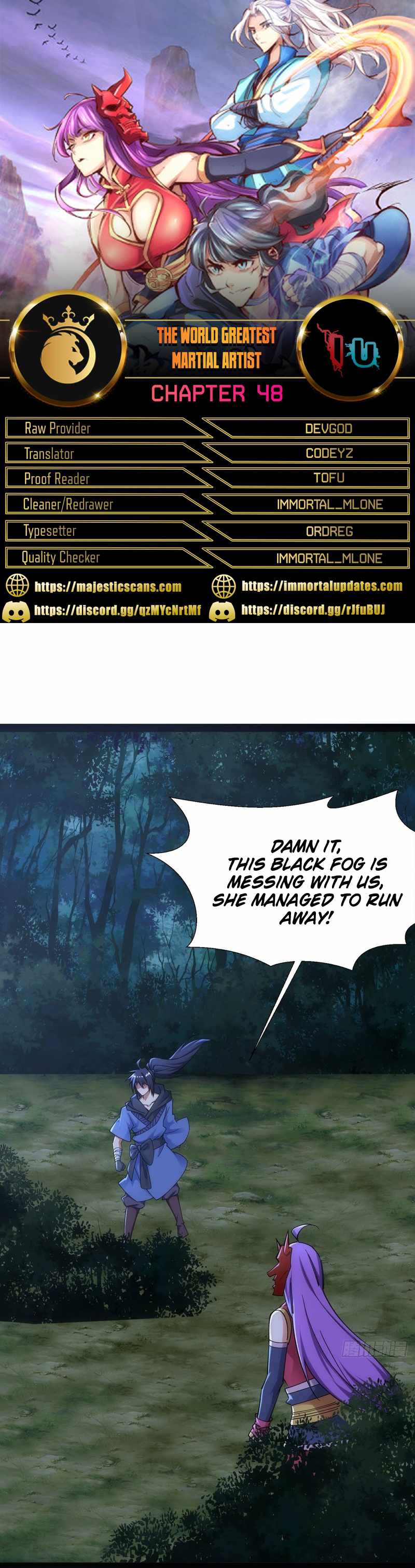 The World’s Greatest Martial Artist Chapter 48 - Page 1