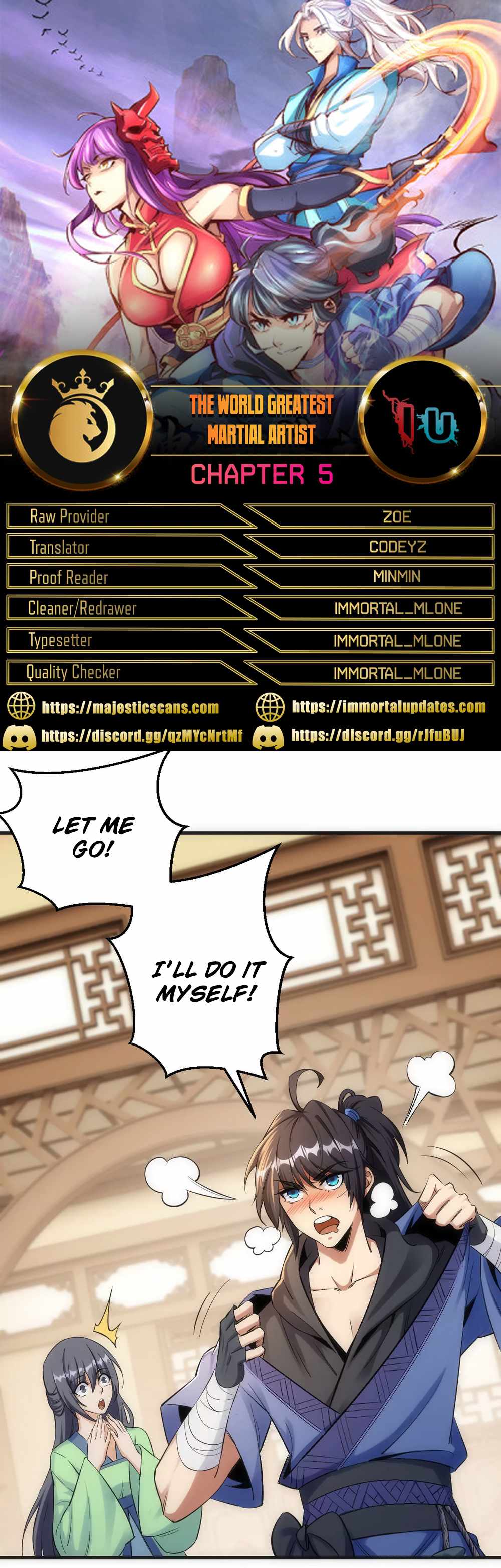 The World’s Greatest Martial Artist Chapter 5 - Page 1