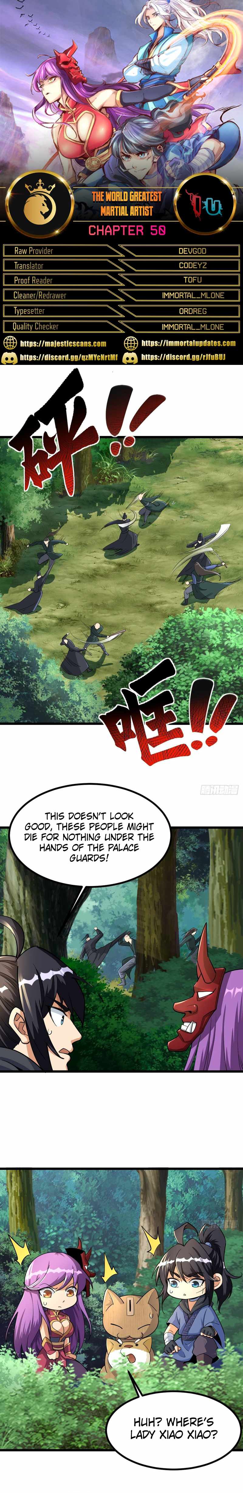The World’s Greatest Martial Artist Chapter 50 - Page 1
