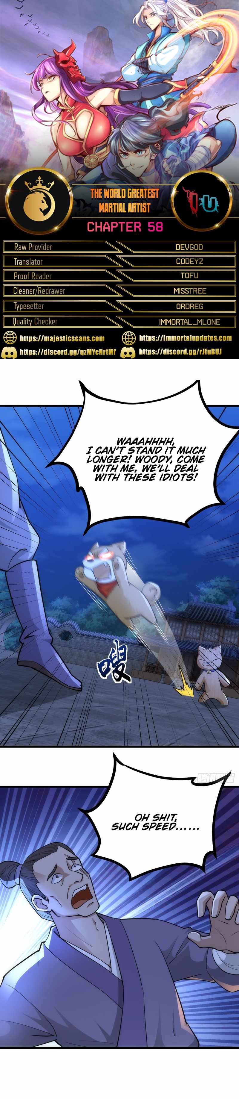 The World’s Greatest Martial Artist Chapter 58 - Page 1