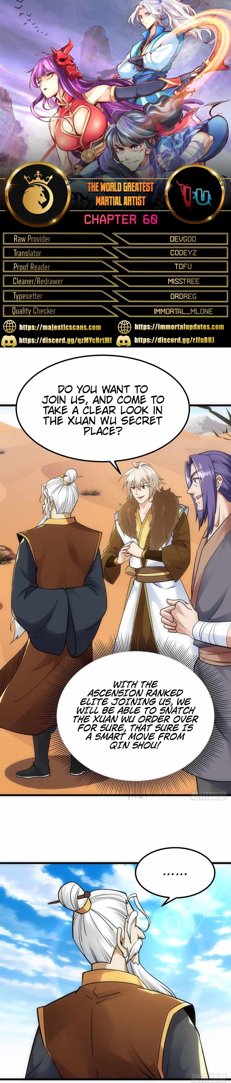 The World’s Greatest Martial Artist Chapter 60 - Page 1