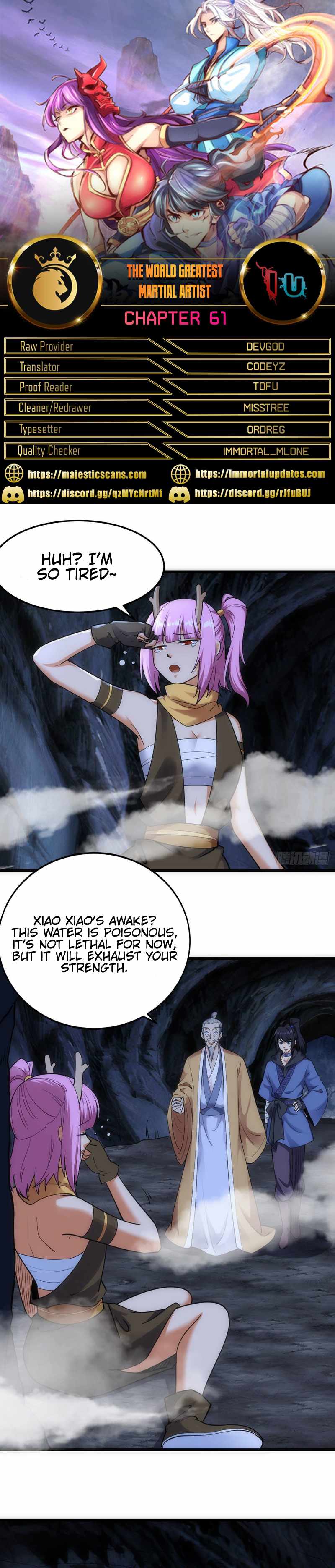 The World’s Greatest Martial Artist Chapter 61 - Page 1