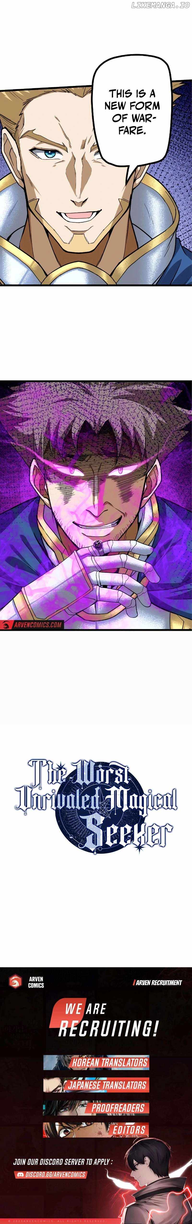 The Worst Unrivaled Magical Seeker : From Zero Mana to a Heroic Sinner through Wisdom and Forbidden Spells Chapter 28 - Page 18