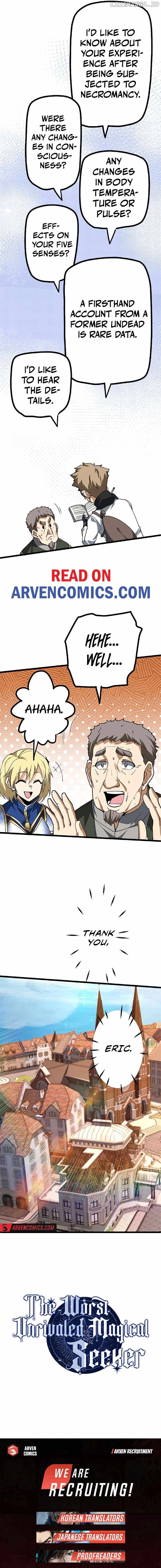 The Worst Unrivaled Magical Seeker : From Zero Mana to a Heroic Sinner through Wisdom and Forbidden Spells Chapter 33 - Page 15