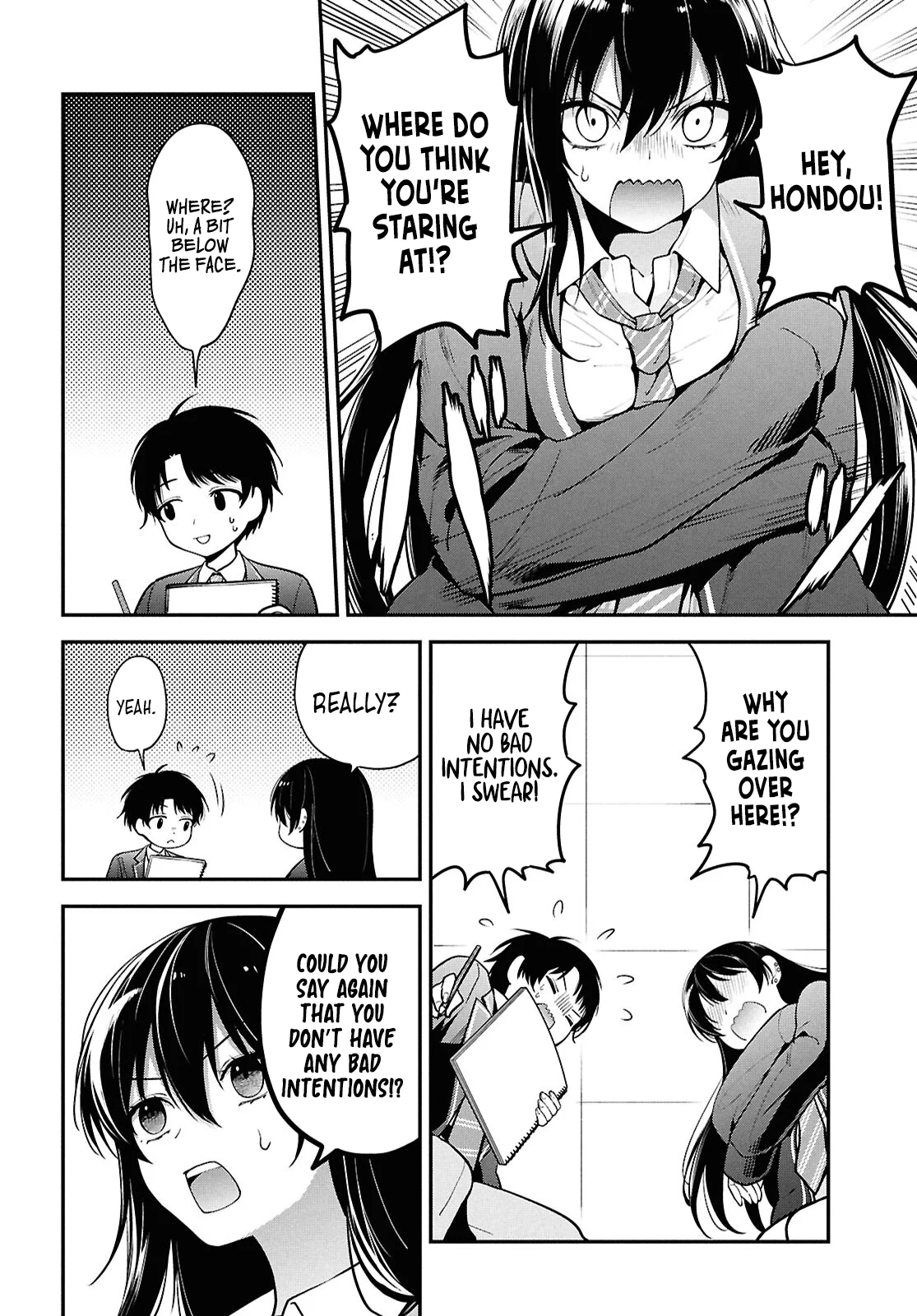 The Yankee Shimizu-san Sitting Next To Me Has Dyed Her Hair Black Chapter 1 - Page 19