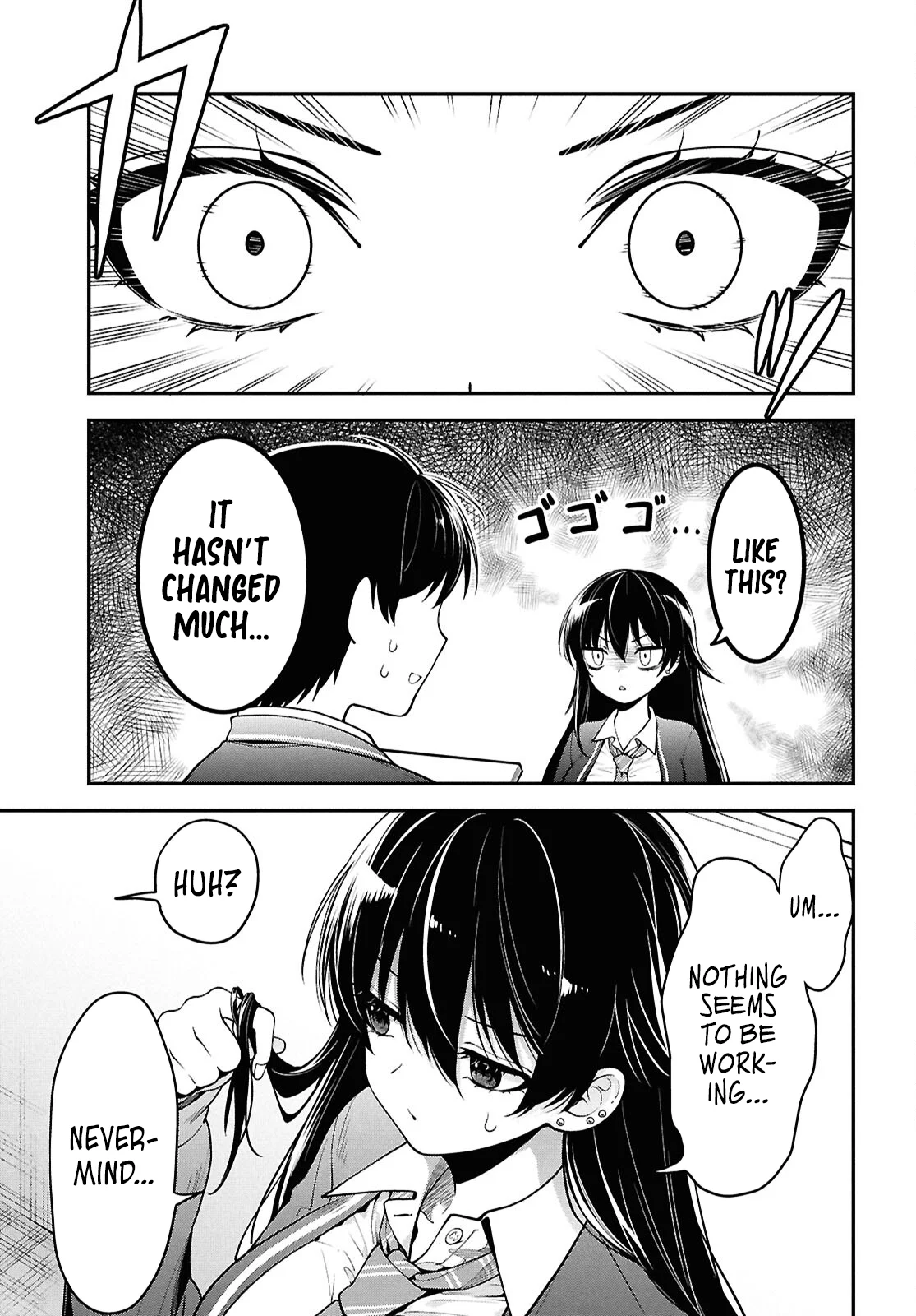 The Yankee Shimizu-san Sitting Next To Me Has Dyed Her Hair Black Chapter 1 - Page 24