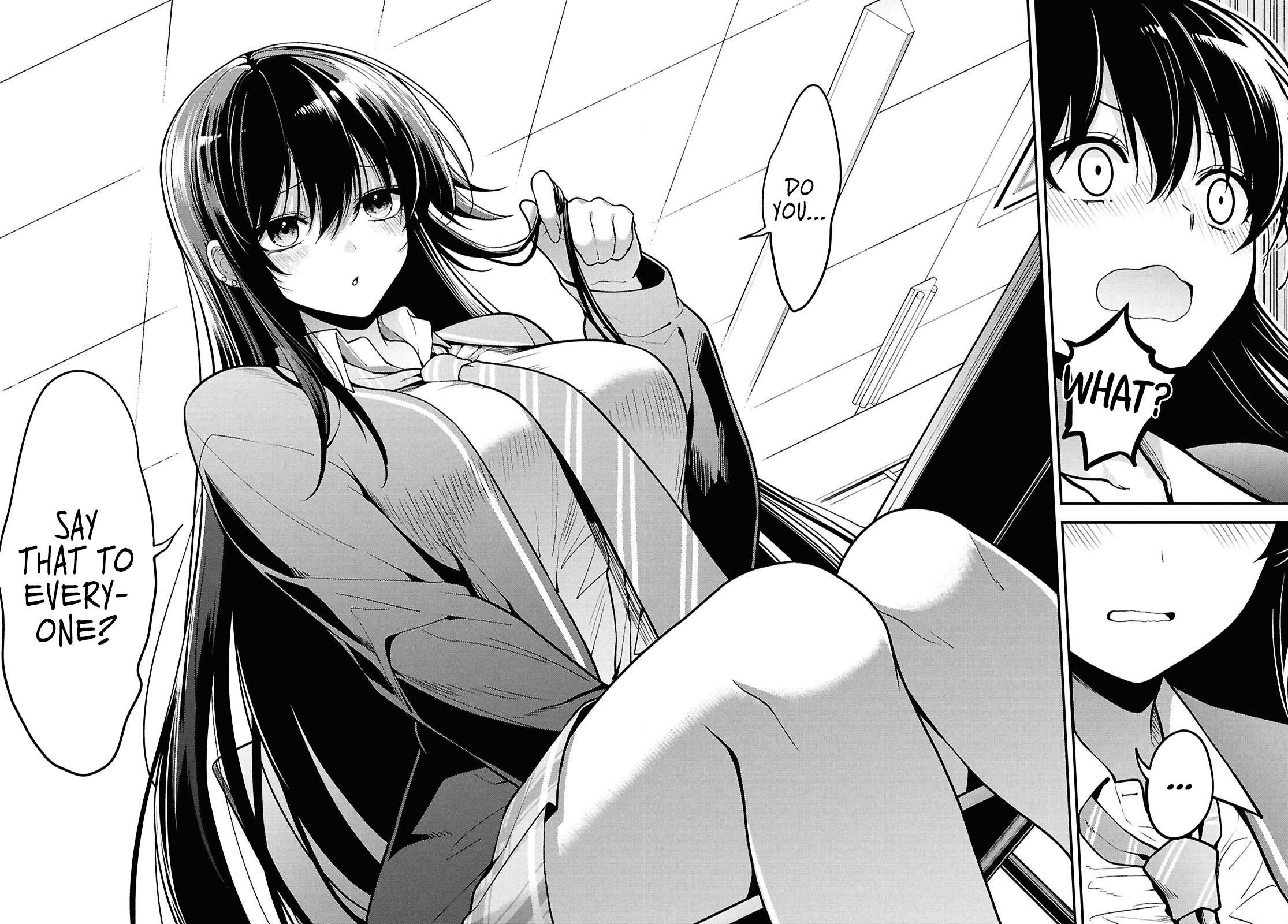 The Yankee Shimizu-san Sitting Next To Me Has Dyed Her Hair Black Chapter 1 - Page 27