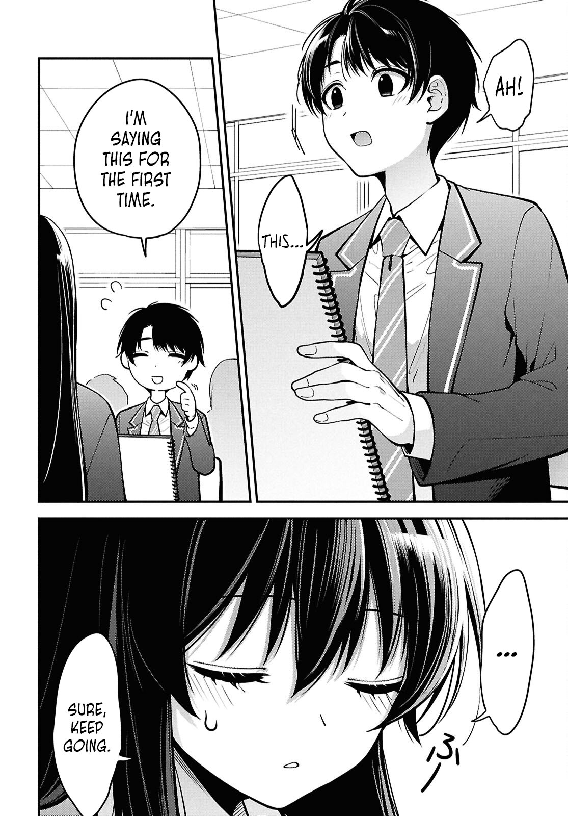 The Yankee Shimizu-san Sitting Next To Me Has Dyed Her Hair Black Chapter 1 - Page 28