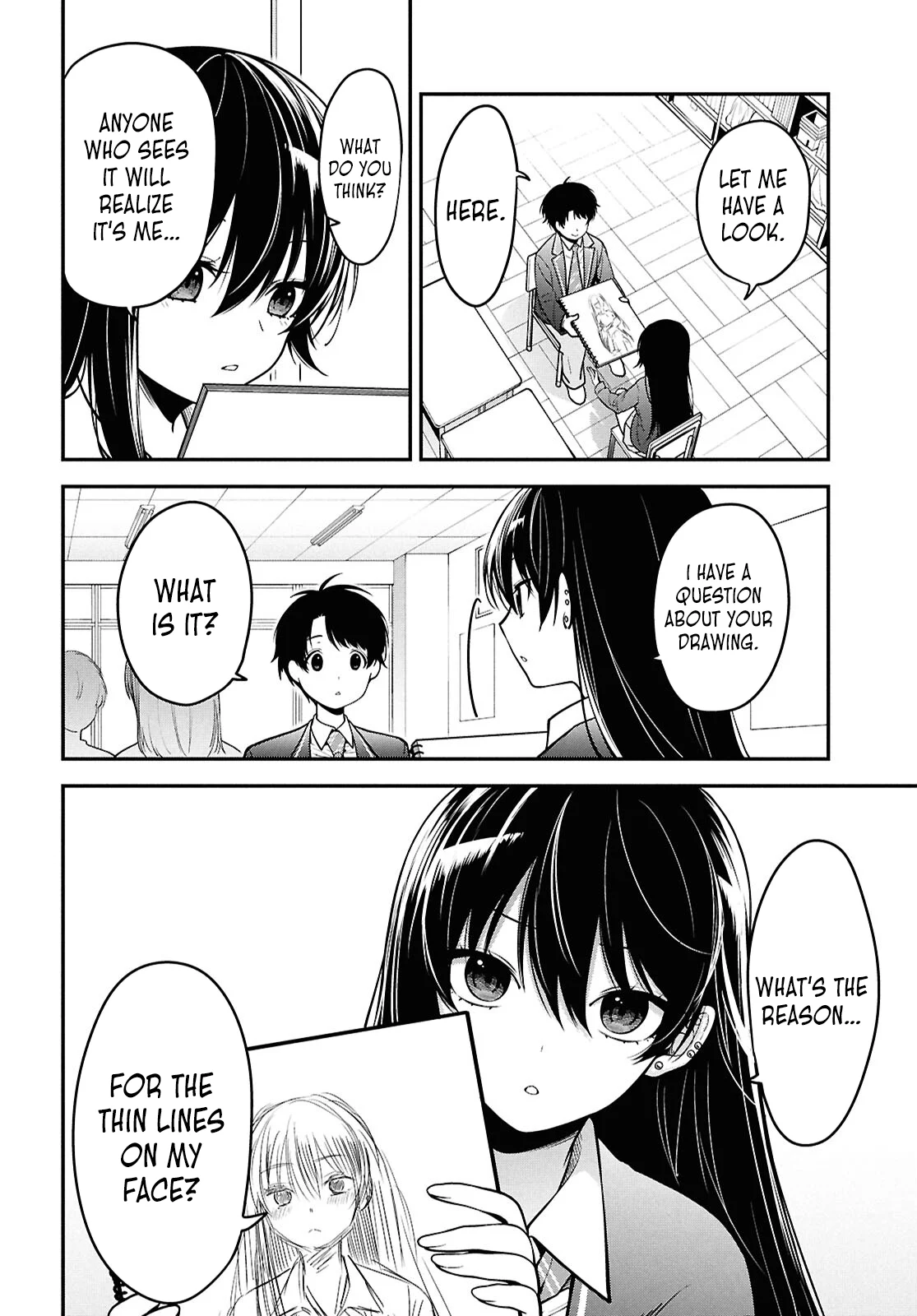 The Yankee Shimizu-san Sitting Next To Me Has Dyed Her Hair Black Chapter 1 - Page 30
