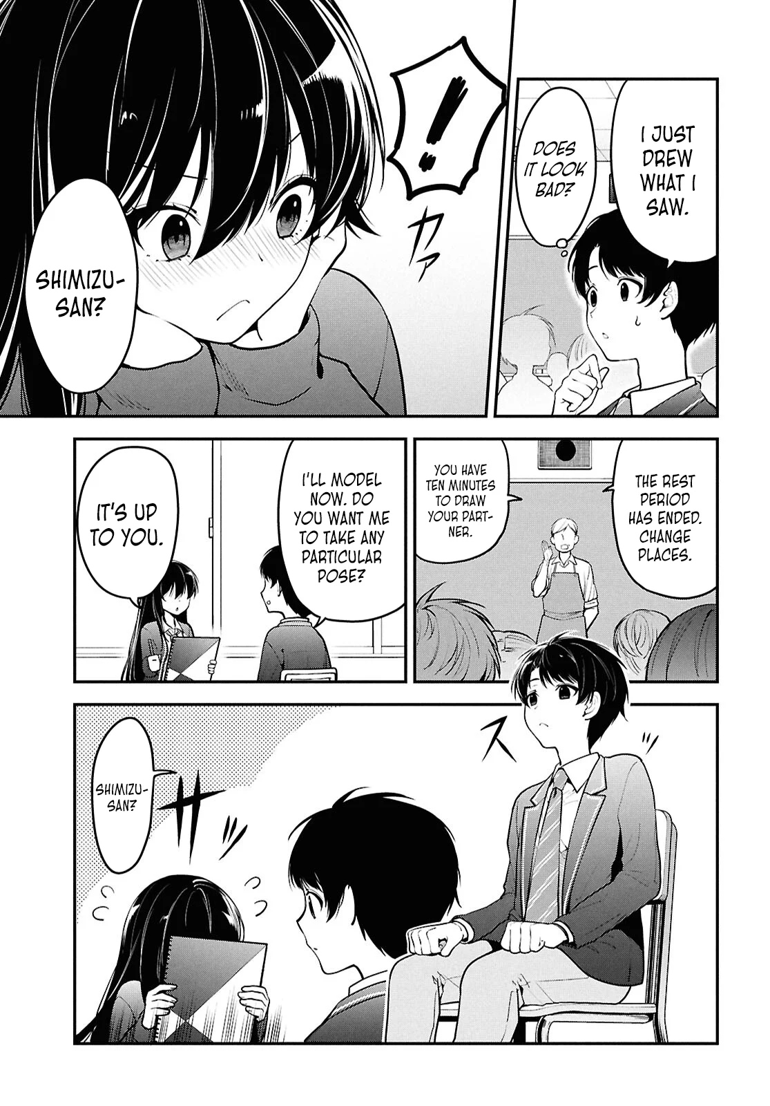The Yankee Shimizu-san Sitting Next To Me Has Dyed Her Hair Black Chapter 1 - Page 31