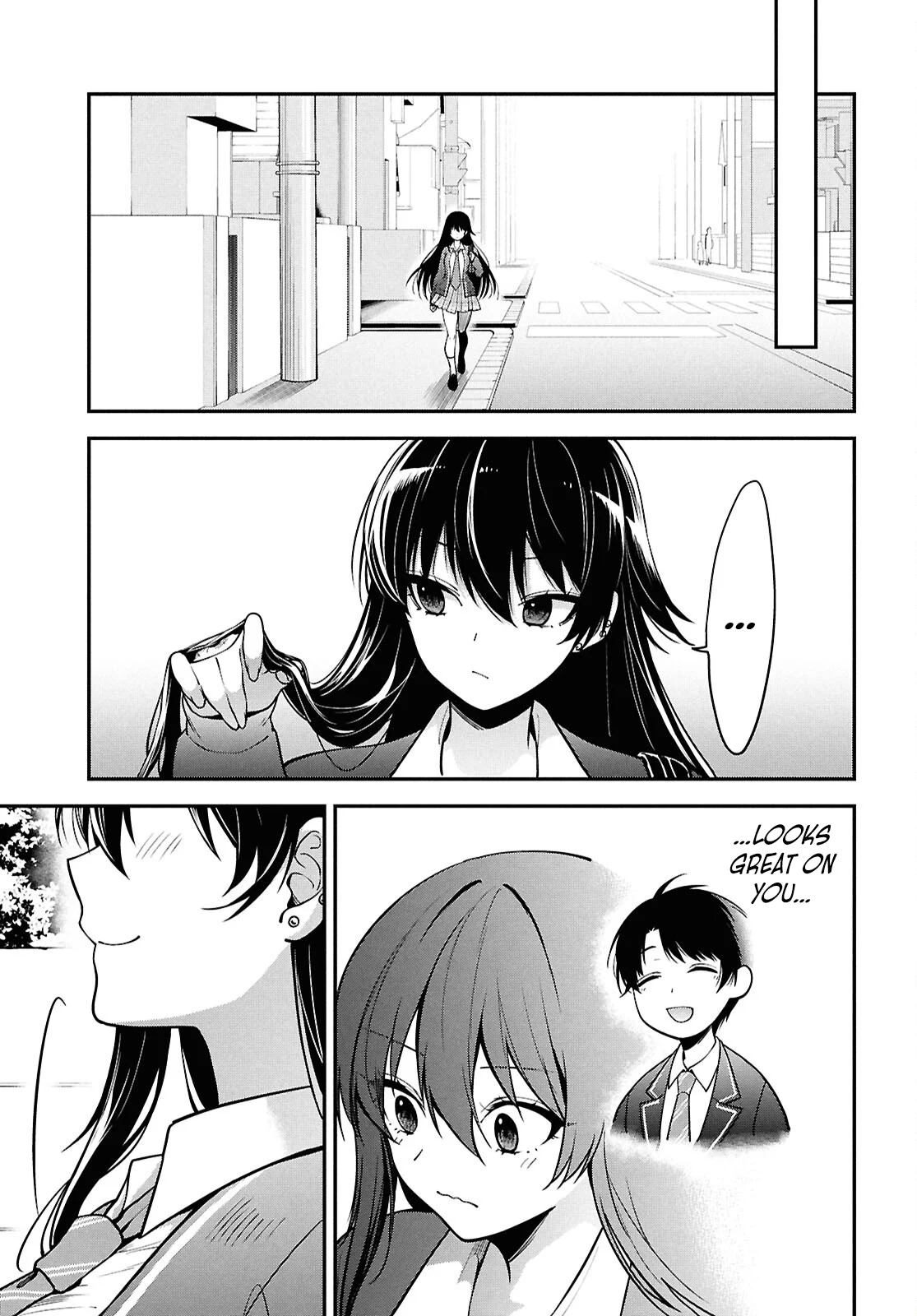 The Yankee Shimizu-san Sitting Next To Me Has Dyed Her Hair Black Chapter 1 - Page 33