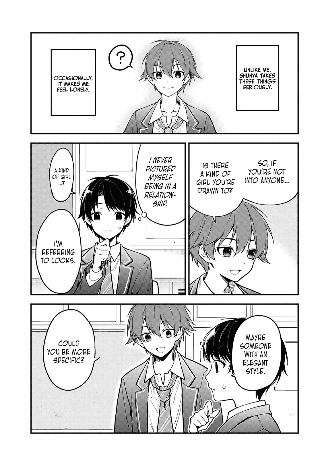 The Yankee Shimizu-san Sitting Next To Me Has Dyed Her Hair Black Chapter 1 - Page 7
