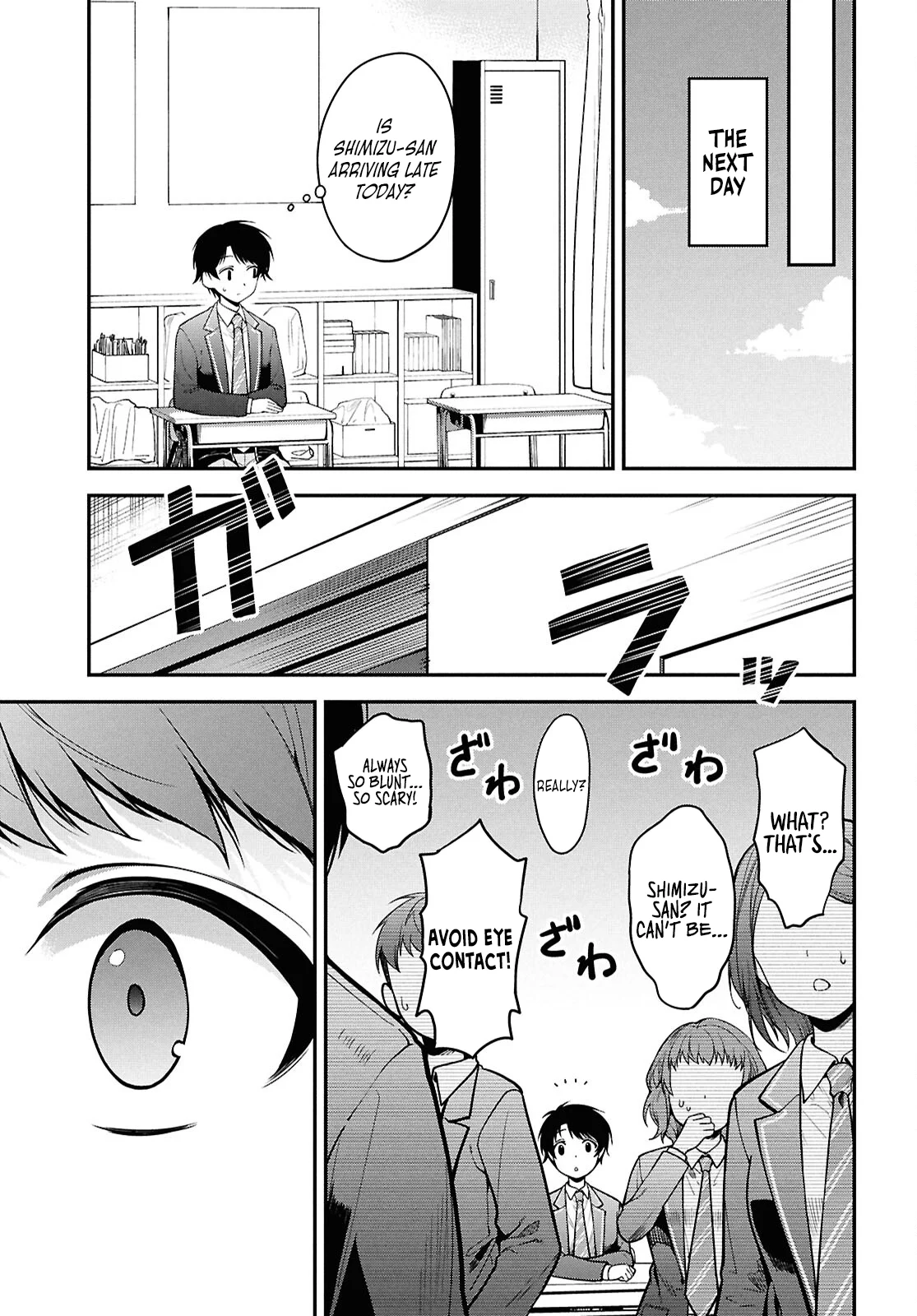 The Yankee Shimizu-san Sitting Next To Me Has Dyed Her Hair Black Chapter 1 - Page 9