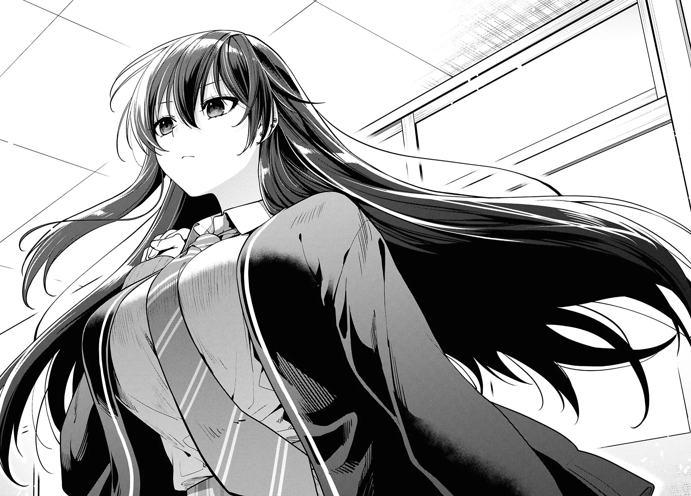 The Yankee Shimizu-san Sitting Next To Me Has Dyed Her Hair Black Chapter 1 - Page 10