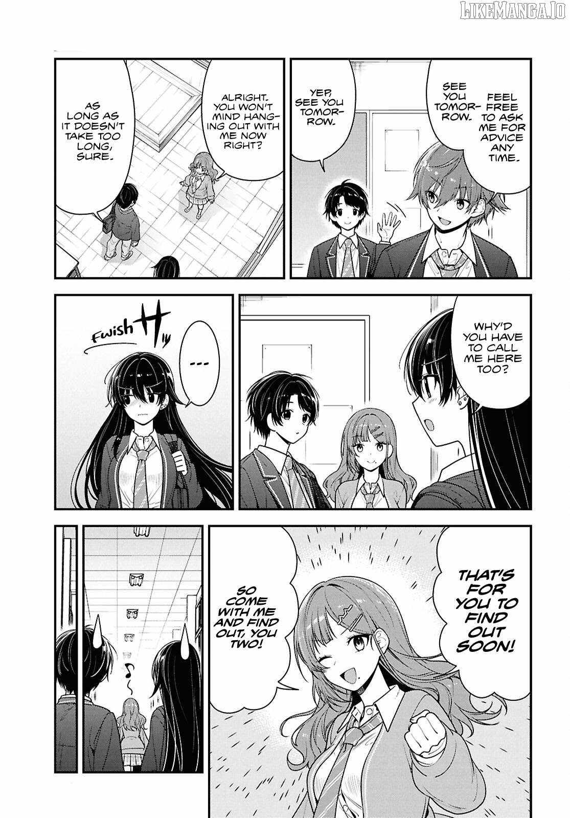 The Yankee Shimizu-san Sitting Next To Me Has Dyed Her Hair Black Chapter 10 - Page 14