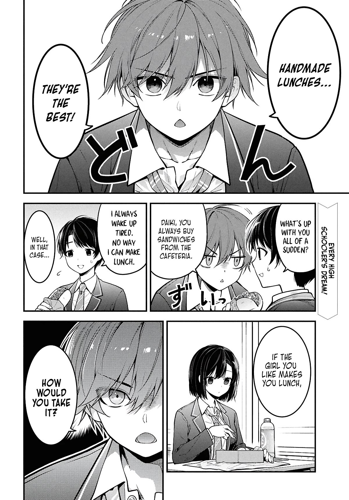 The Yankee Shimizu-san Sitting Next To Me Has Dyed Her Hair Black Chapter 2 - Page 2