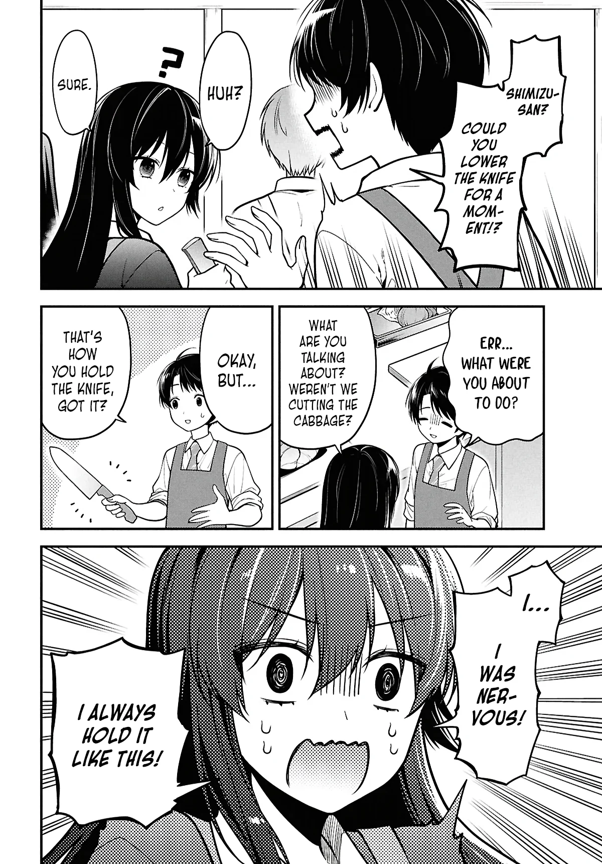 The Yankee Shimizu-san Sitting Next To Me Has Dyed Her Hair Black Chapter 2 - Page 12