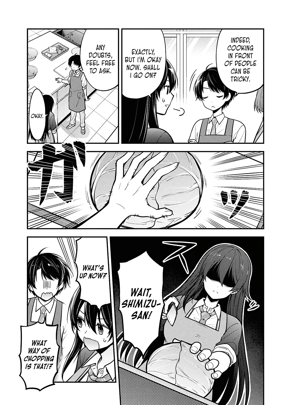 The Yankee Shimizu-san Sitting Next To Me Has Dyed Her Hair Black Chapter 2 - Page 13