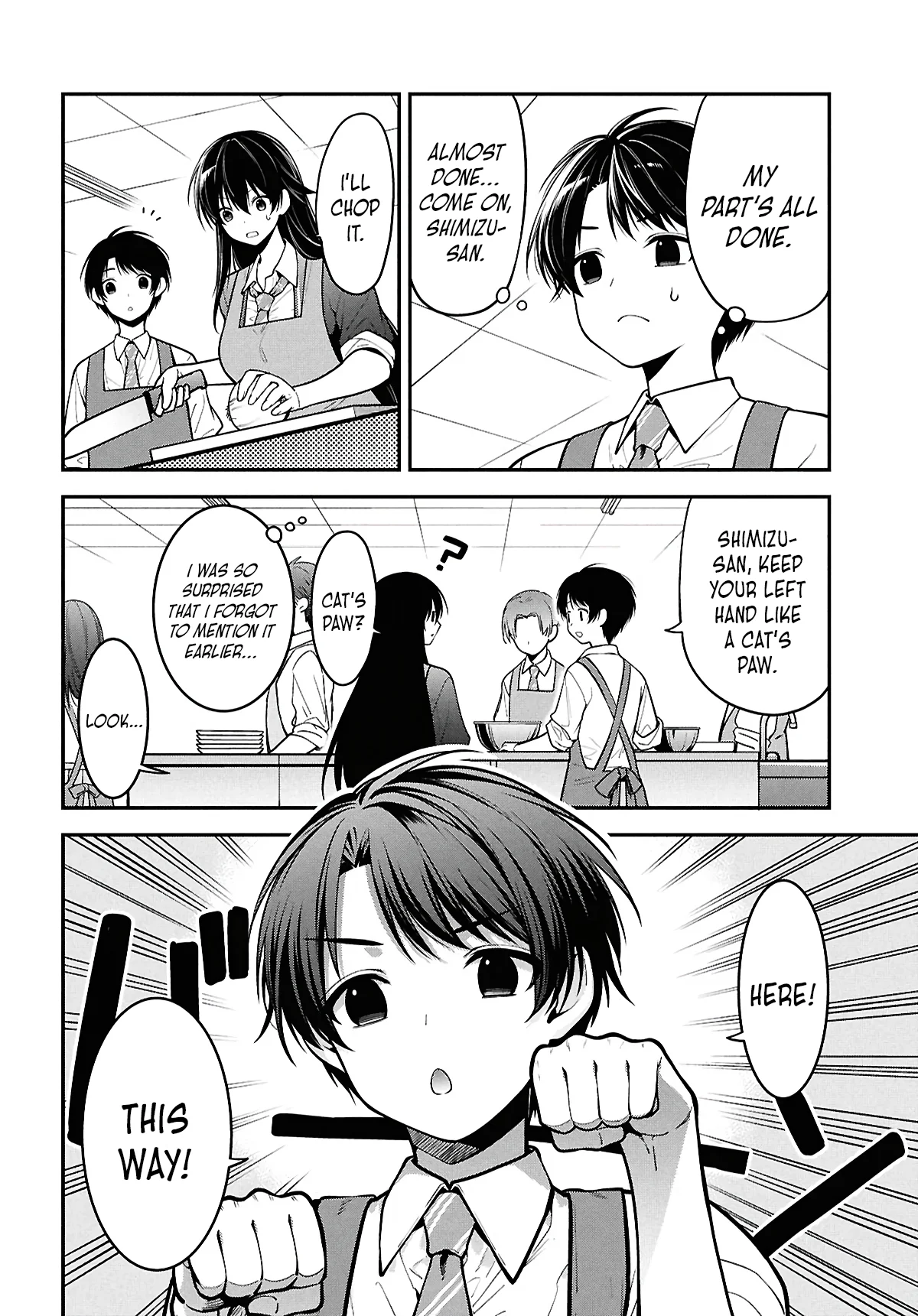 The Yankee Shimizu-san Sitting Next To Me Has Dyed Her Hair Black Chapter 2 - Page 16