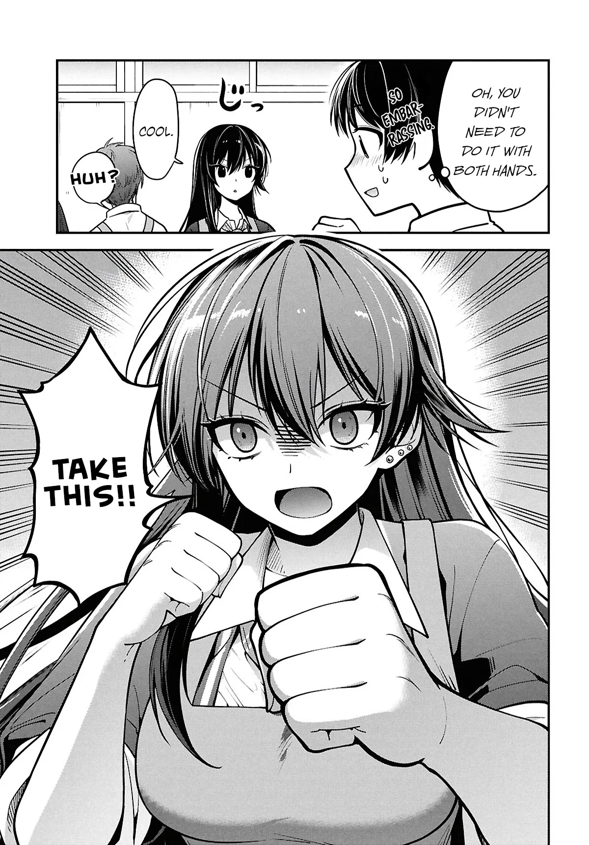 The Yankee Shimizu-san Sitting Next To Me Has Dyed Her Hair Black Chapter 2 - Page 17