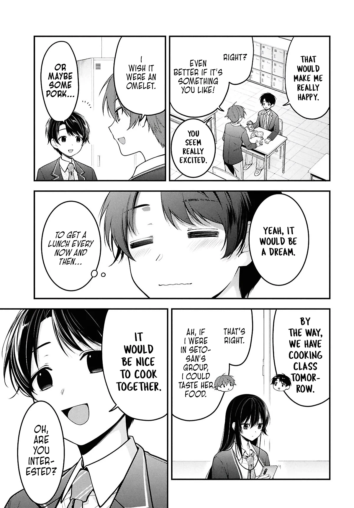 The Yankee Shimizu-san Sitting Next To Me Has Dyed Her Hair Black Chapter 2 - Page 3