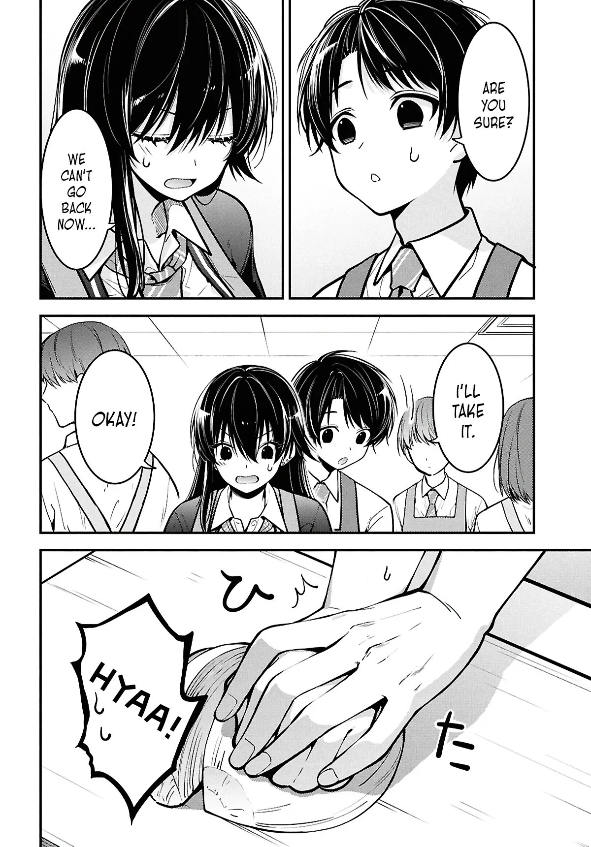The Yankee Shimizu-san Sitting Next To Me Has Dyed Her Hair Black Chapter 2 - Page 22
