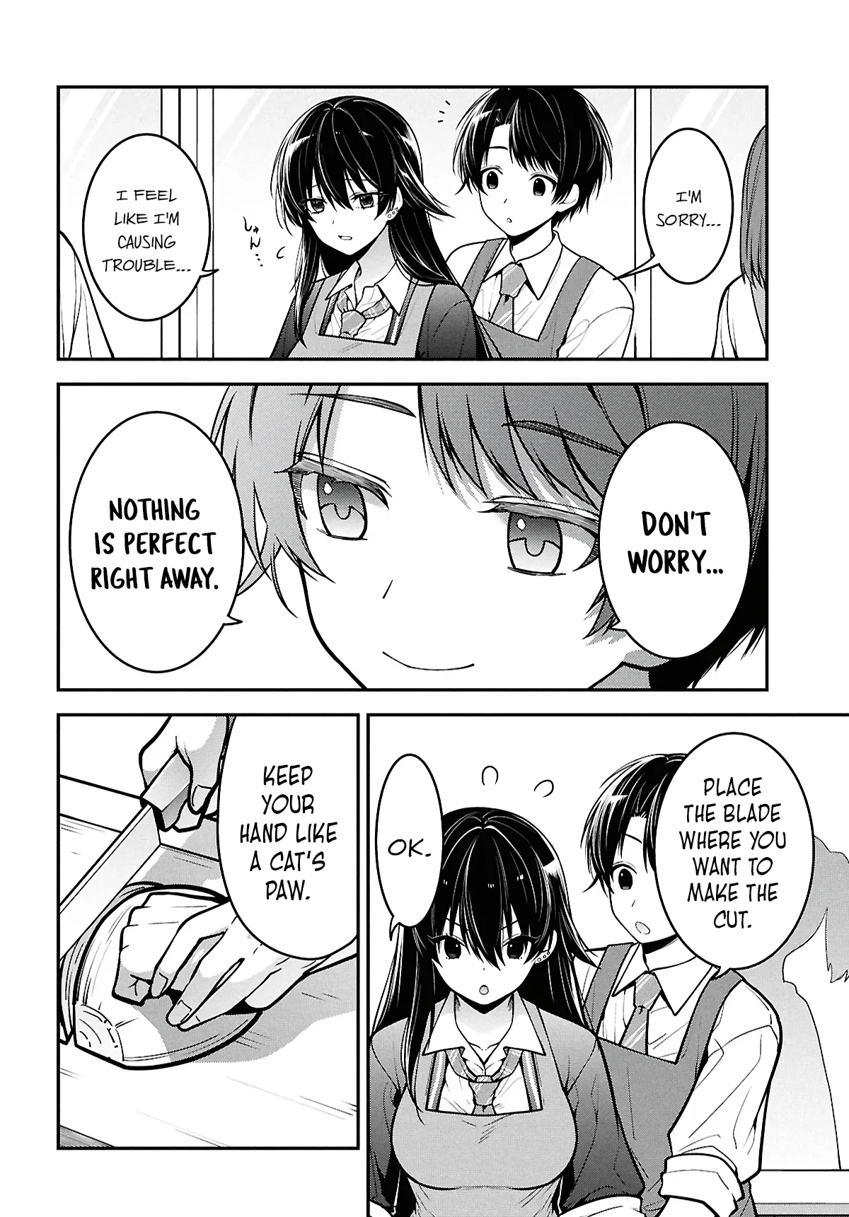The Yankee Shimizu-san Sitting Next To Me Has Dyed Her Hair Black Chapter 2 - Page 24