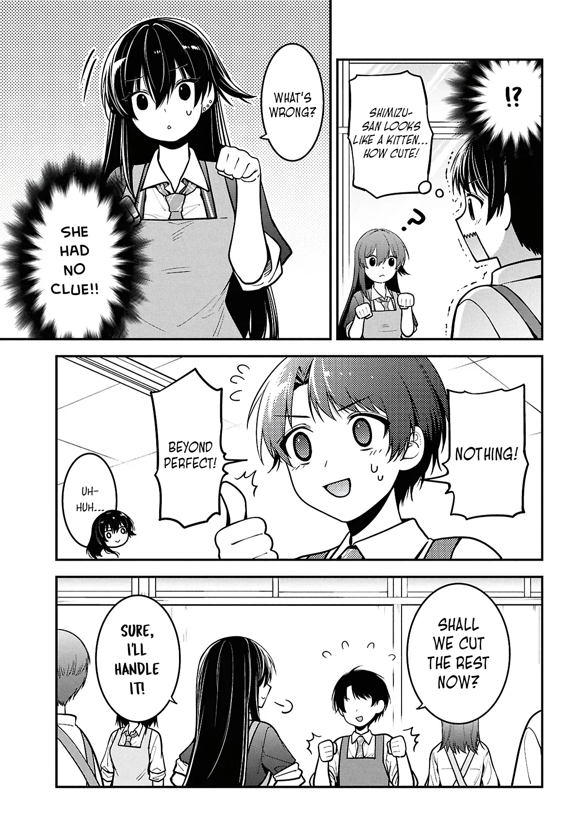 The Yankee Shimizu-san Sitting Next To Me Has Dyed Her Hair Black Chapter 2 - Page 27