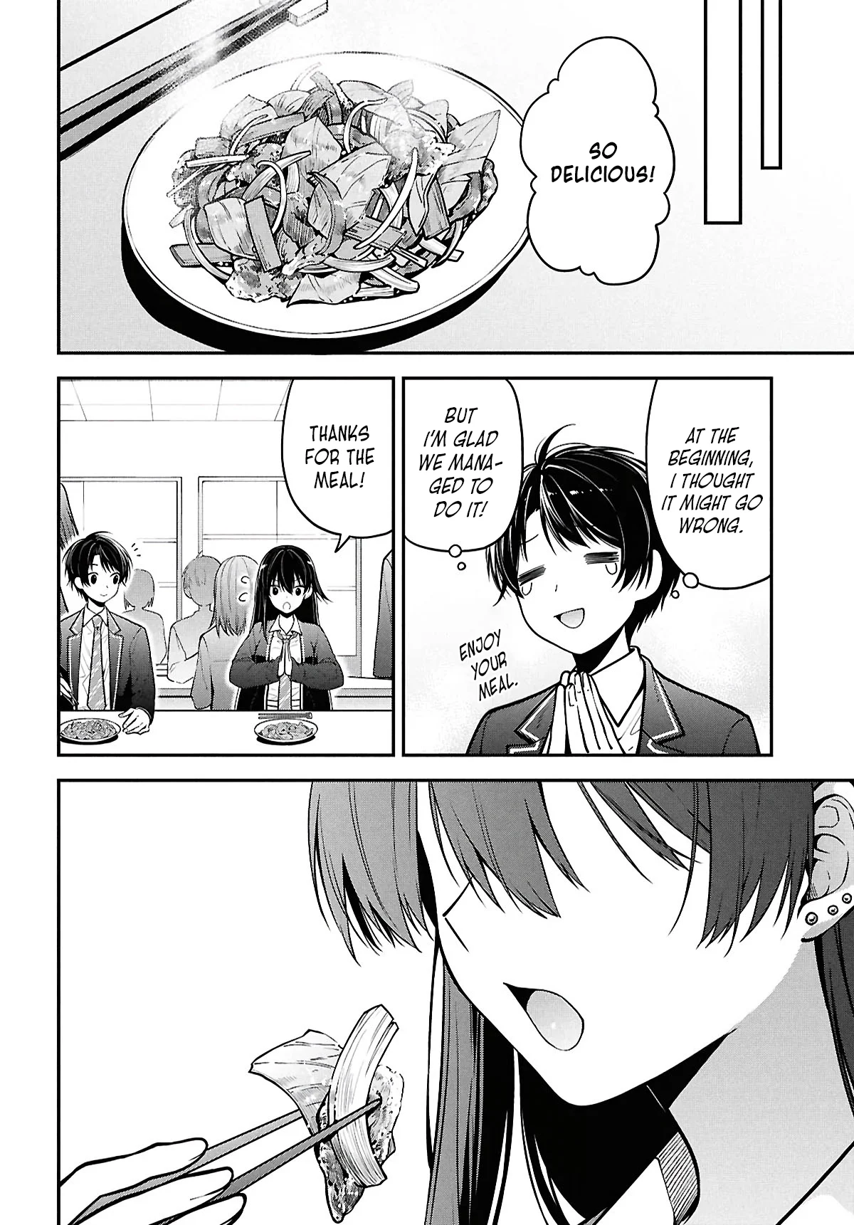 The Yankee Shimizu-san Sitting Next To Me Has Dyed Her Hair Black Chapter 2 - Page 28
