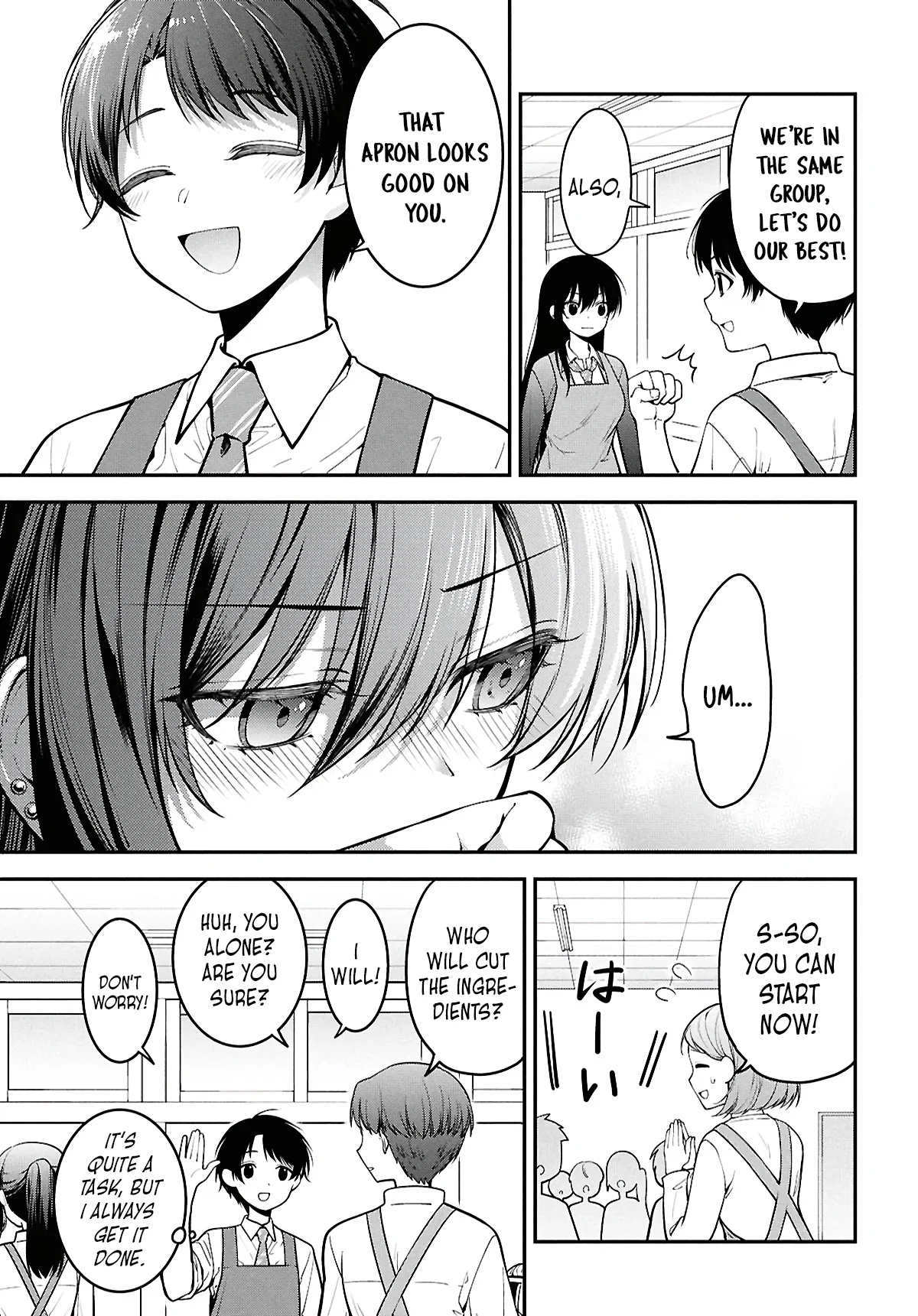 The Yankee Shimizu-san Sitting Next To Me Has Dyed Her Hair Black Chapter 2 - Page 7