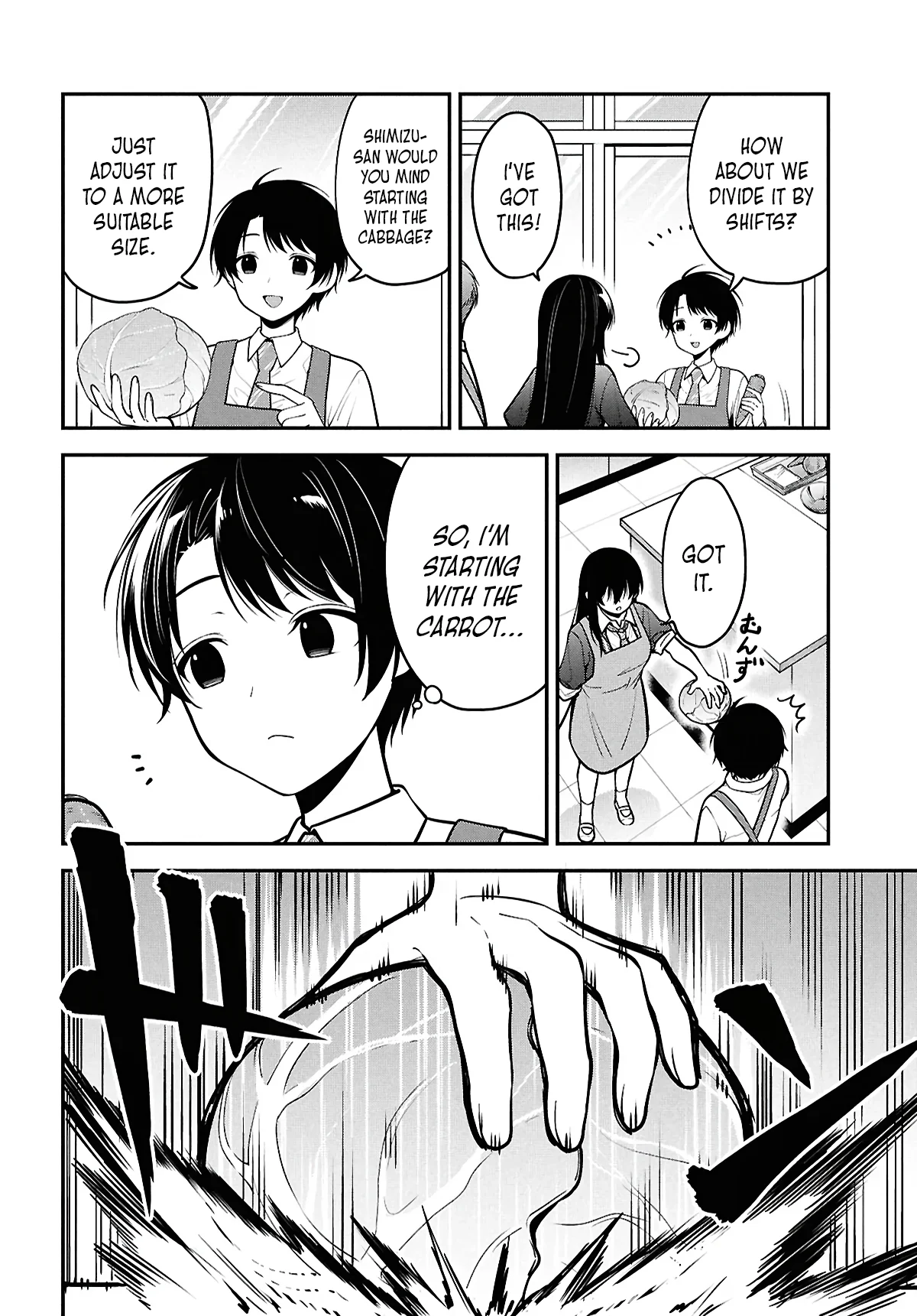 The Yankee Shimizu-san Sitting Next To Me Has Dyed Her Hair Black Chapter 2 - Page 10